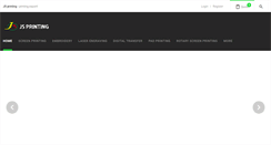 Desktop Screenshot of jsprinting.com.au